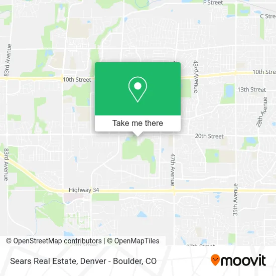 Sears Real Estate map