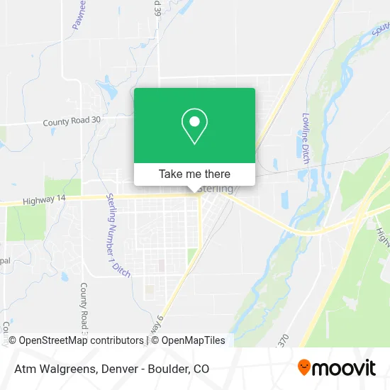 Atm Walgreens map