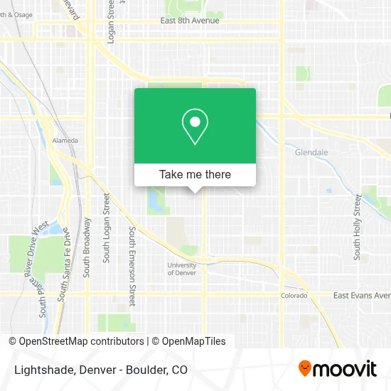Lightshade map