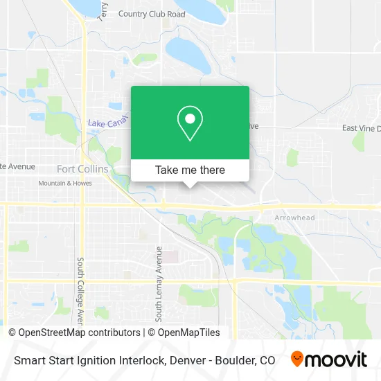Smart Start Ignition Interlock map