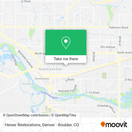 Heiser Restorations map