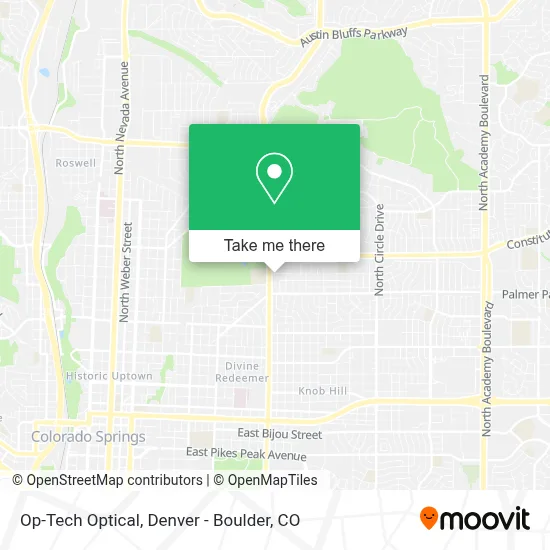 Op-Tech Optical map