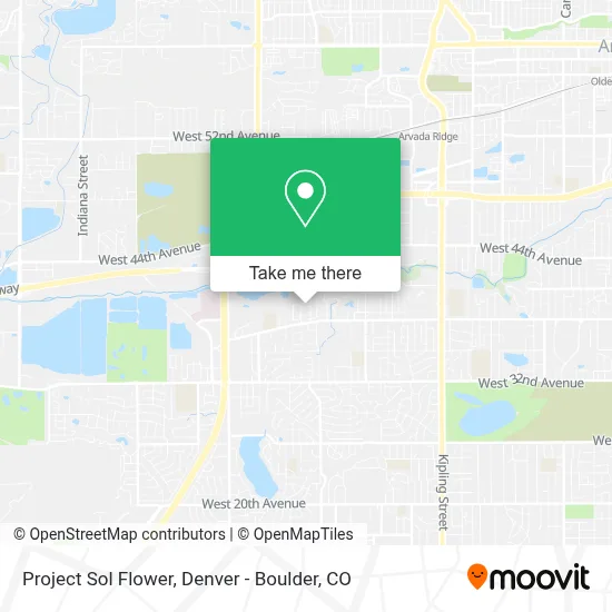 Project Sol Flower map