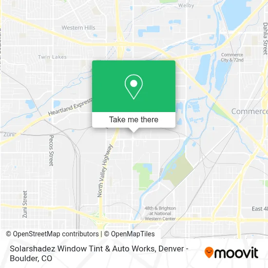 Solarshadez Window Tint & Auto Works map