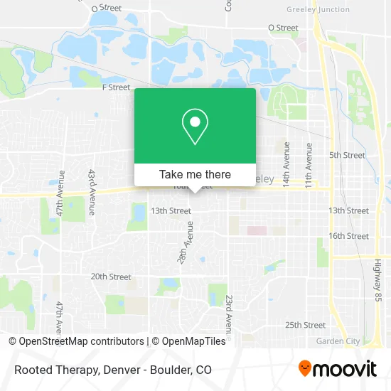 Rooted Therapy map