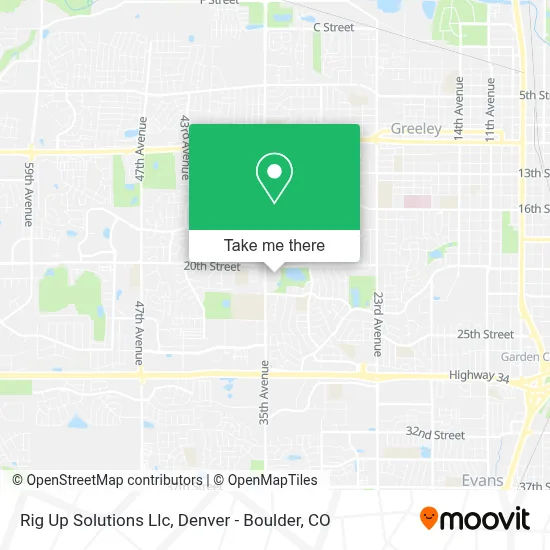 Rig Up Solutions Llc map