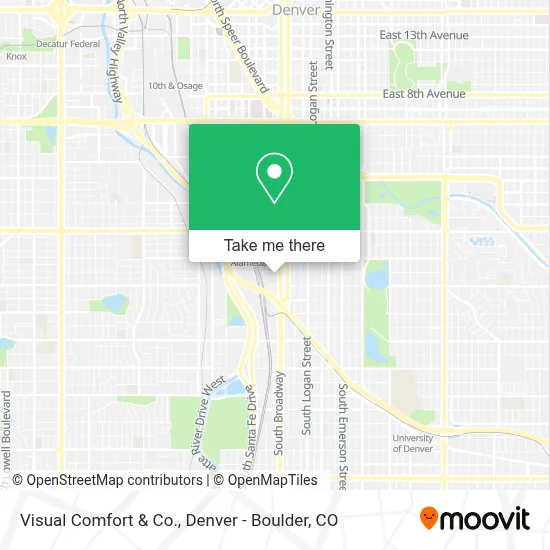 Visual Comfort & Co. map