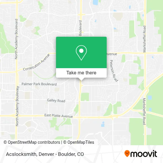 Acslocksmith map