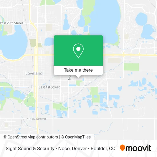 Sight Sound & Security - Noco map