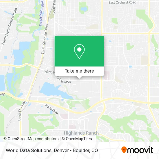 World Data Solutions map