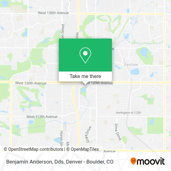 Benjamin Anderson, Dds map
