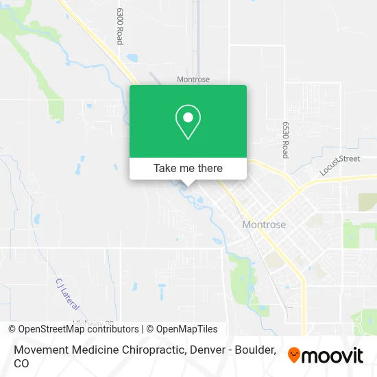 Movement Medicine Chiropractic map
