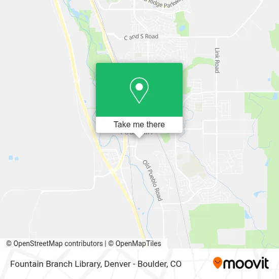 Fountain Branch Library map