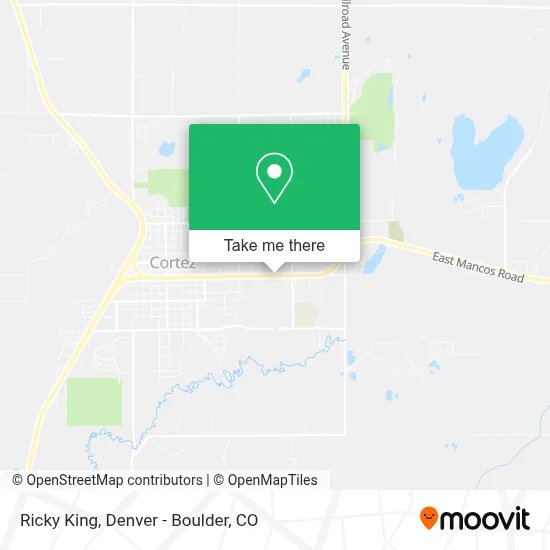 Ricky King map