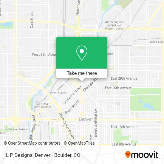 L P Designs map