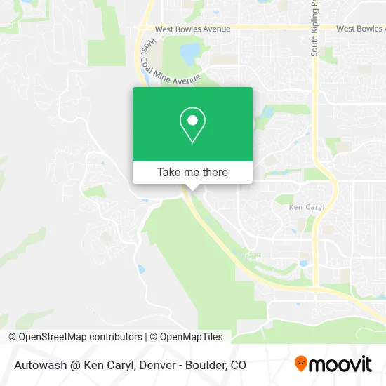 Autowash @ Ken Caryl map