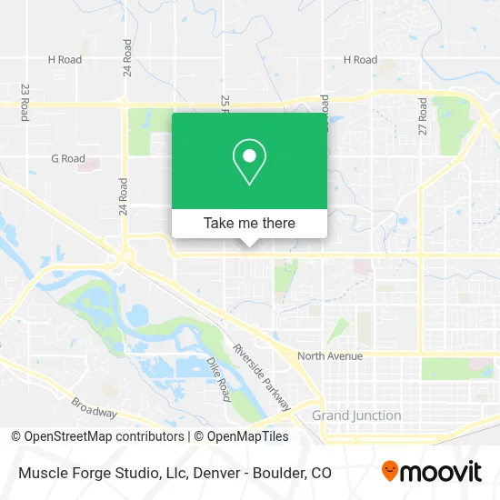 Muscle Forge Studio, Llc map