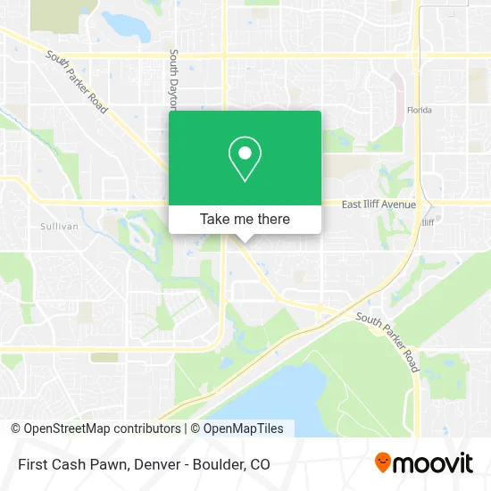First Cash Pawn map