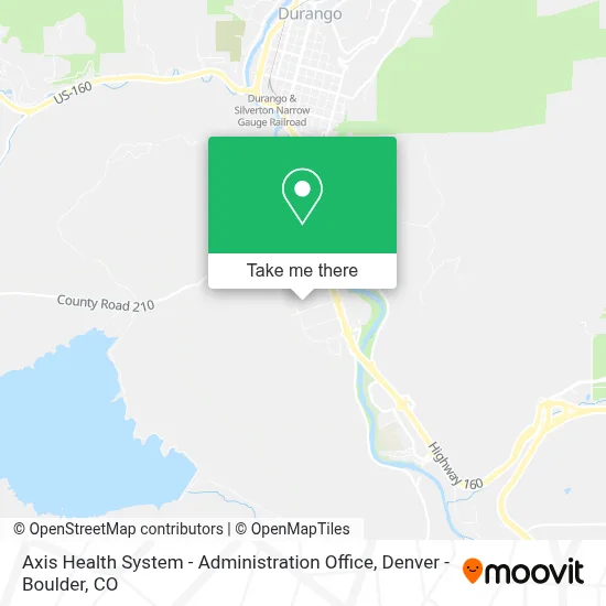 Axis Health System - Administration Office map