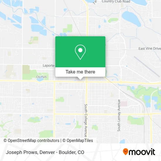 Joseph Prows map