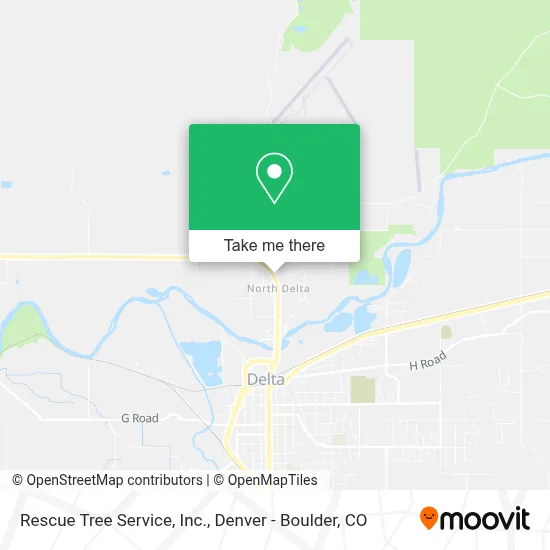 Rescue Tree Service, Inc. map