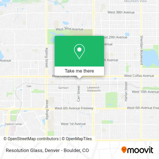 Resolution Glass map