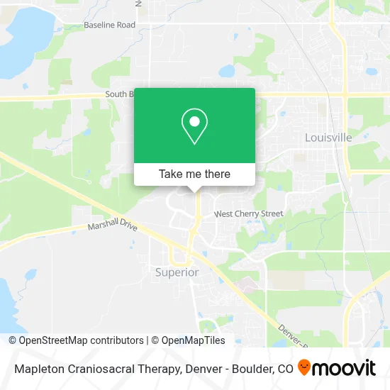 Mapleton Craniosacral Therapy map