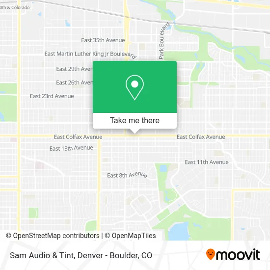 Sam Audio & Tint map