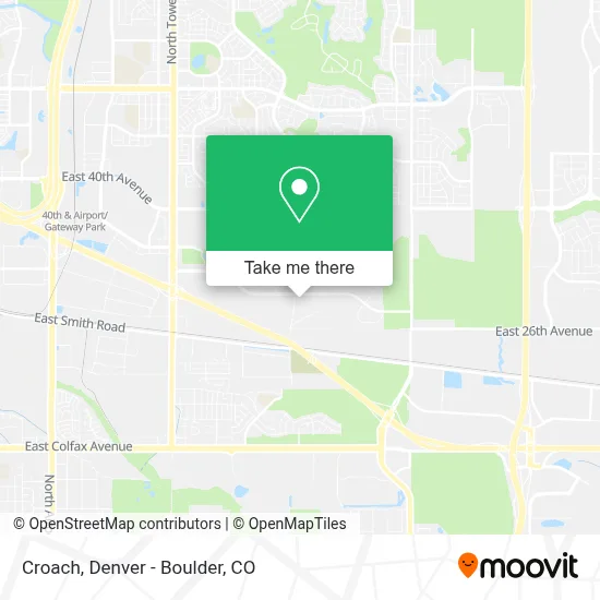 Croach map