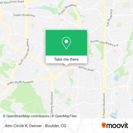 Atm Circle K map