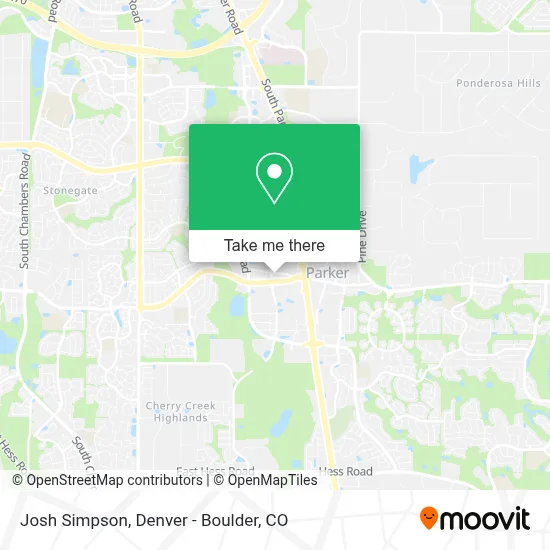 Josh Simpson map