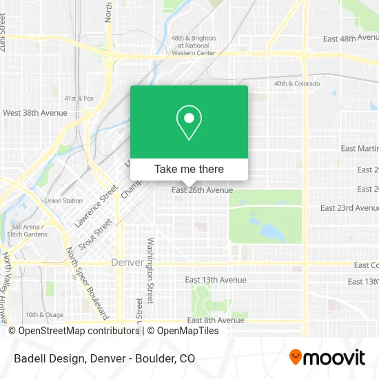Badell Design map