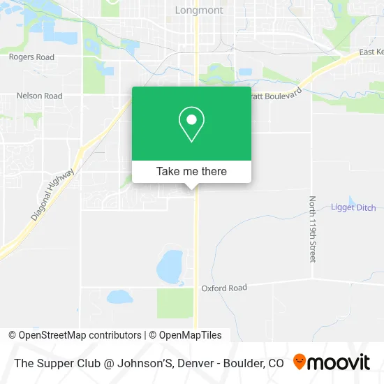 The Supper Club @ Johnson’S map