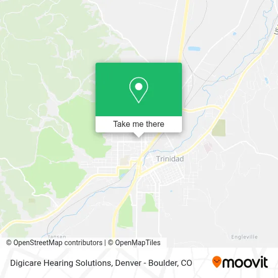 Digicare Hearing Solutions map