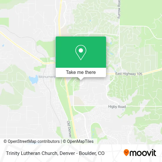 Trinity Lutheran Church map