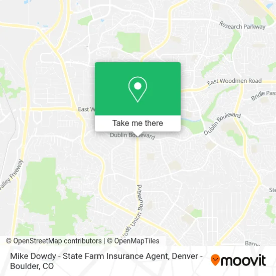Mike Dowdy - State Farm Insurance Agent map