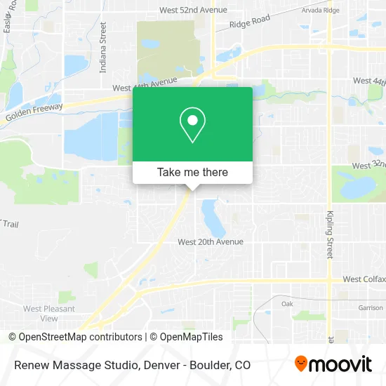 Renew Massage Studio map