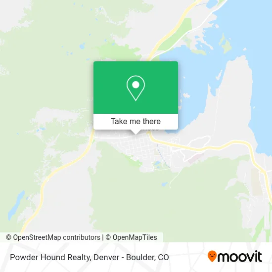Powder Hound Realty map