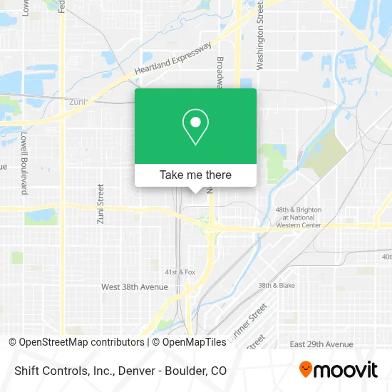 Shift Controls, Inc. map
