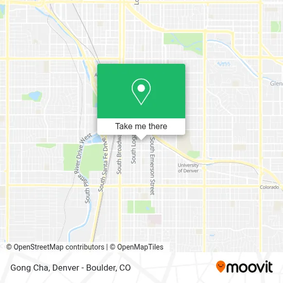 Gong Cha map