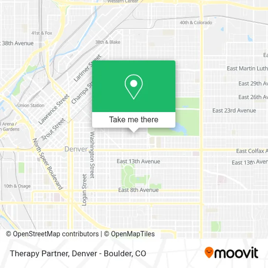 Therapy Partner map