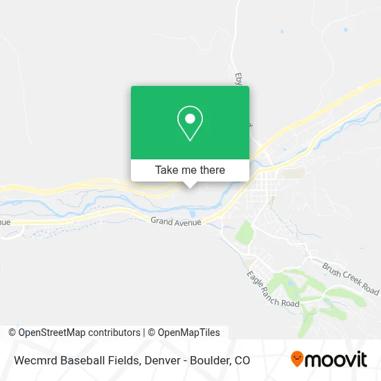 Wecmrd Baseball Fields map