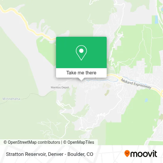 Stratton Reservoir map