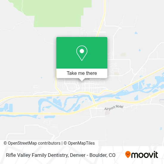 Rifle Valley Family Dentistry map