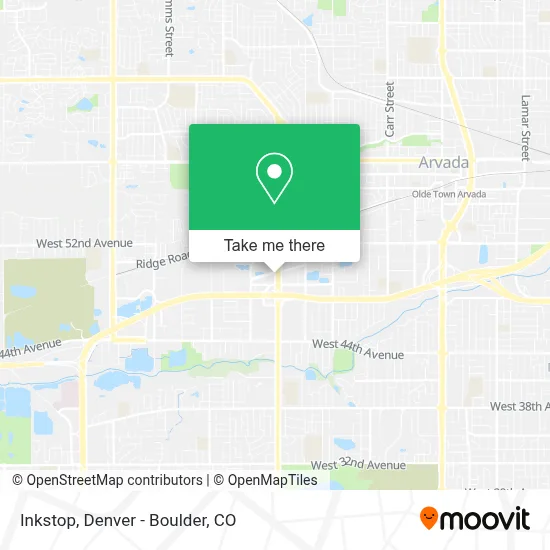 Inkstop map
