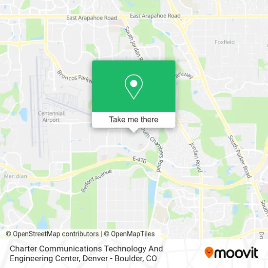 Charter Communications Technology And Engineering Center map