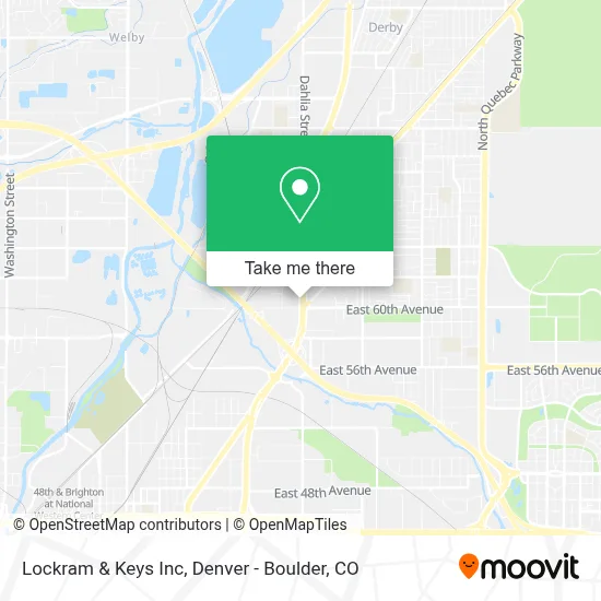 Lockram & Keys Inc map