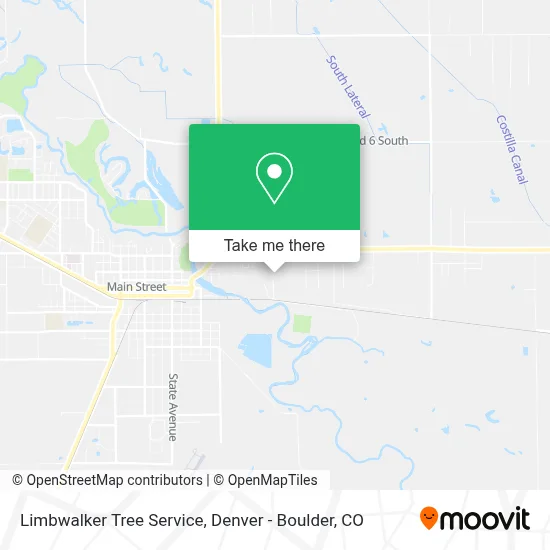 Limbwalker Tree Service map