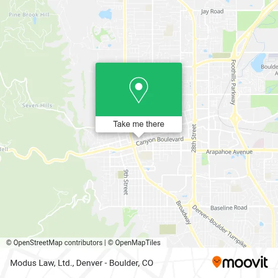 Modus Law, Ltd. map