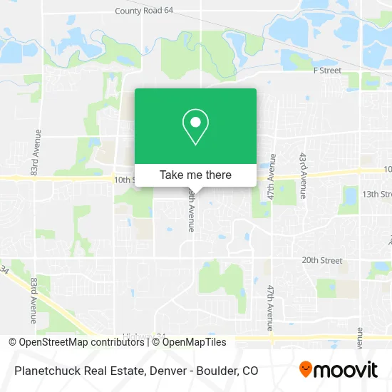 Planetchuck Real Estate map